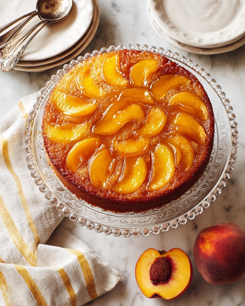 Nectarine Upside-Down Cake Recipe