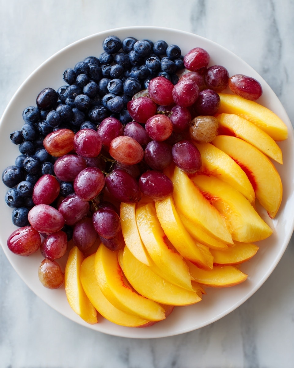 Blueberry Peach Feta Salad Recipe