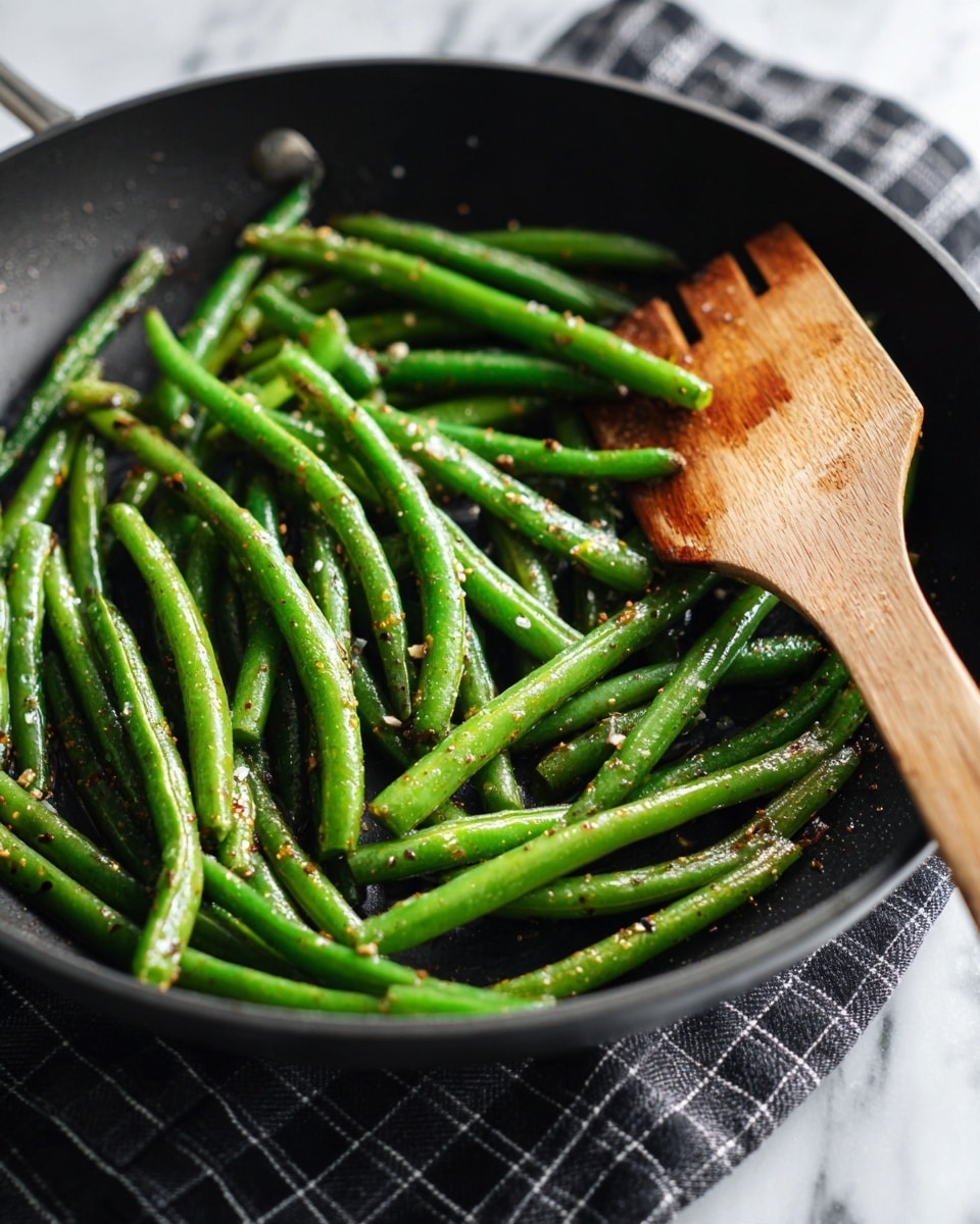 Sautéed Green Beans with Garlic Recipe