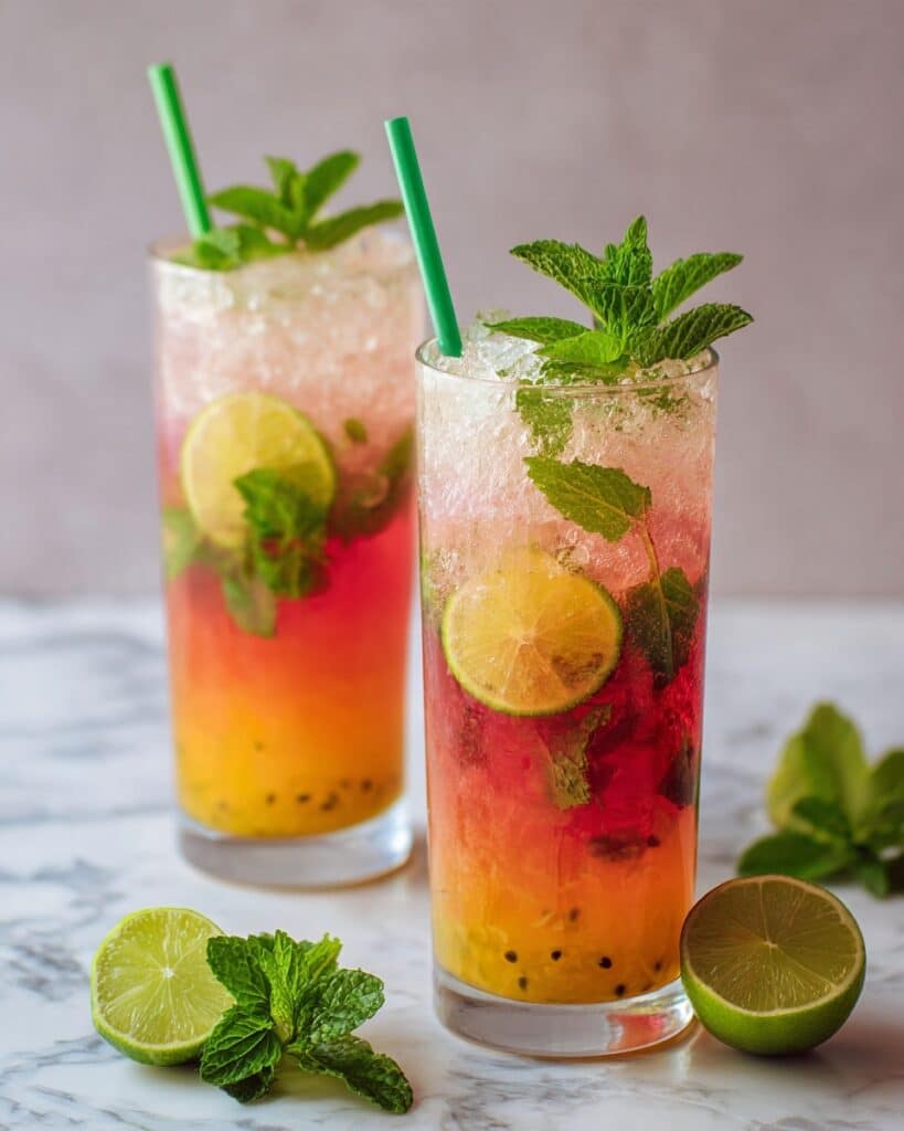Tropical Mojito Mocktail Recipe