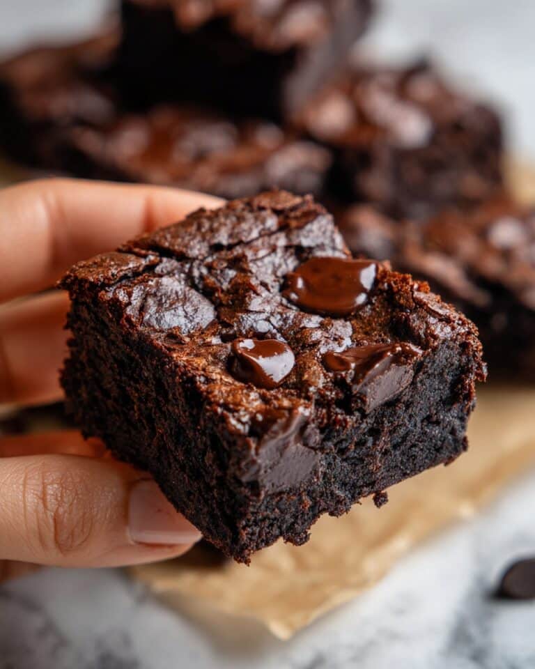Grain-Free Red Velvet Protein Brownies [Dairy-Free + No Added Sugar] Recipe