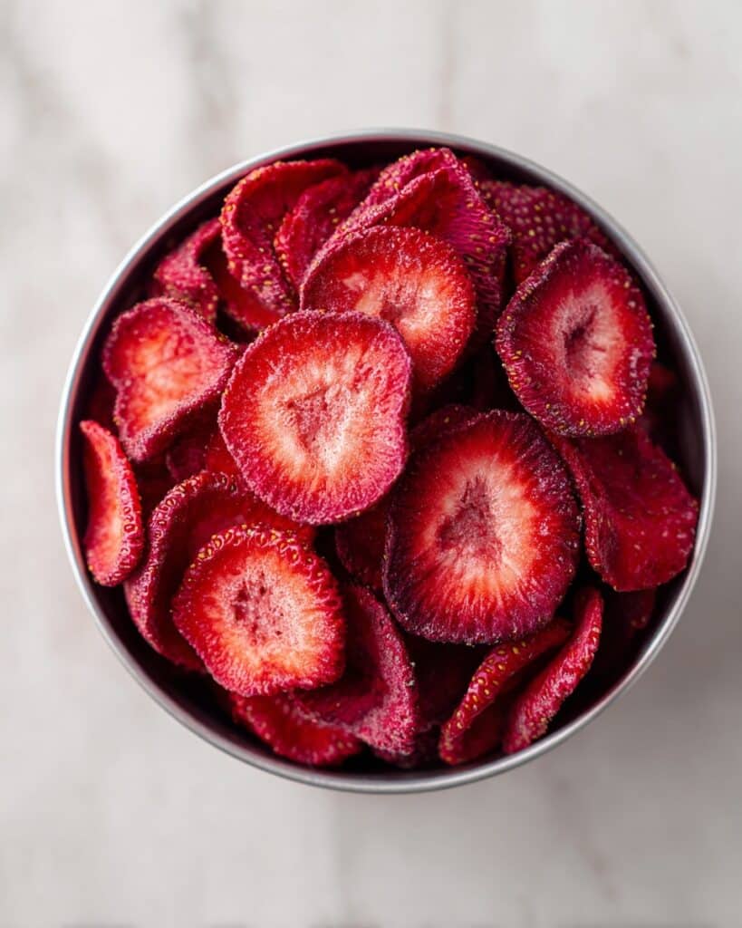 How to Dehydrate Strawberries Recipe