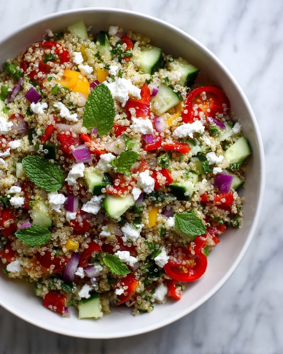 Quinoa Feta Salad Recipe